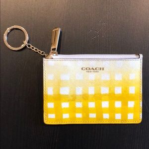 NWOT Coach Key Chain Wallet